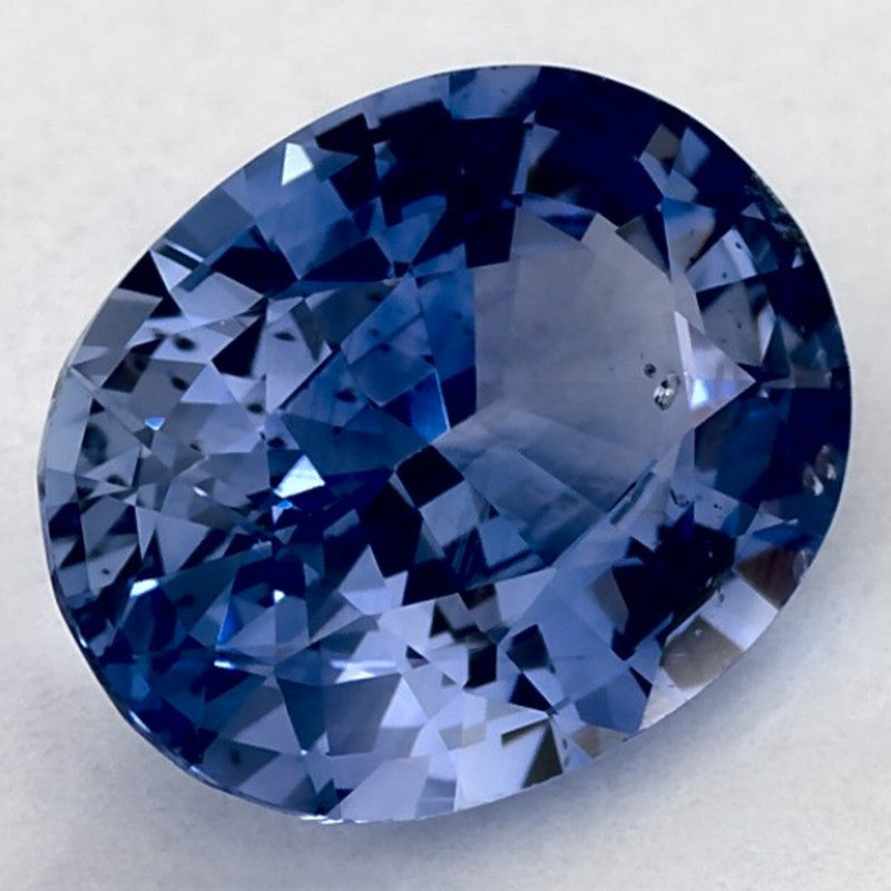 1.53 Carat Oval Natural Blue Sapphire