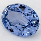 1.54 Carat Oval Natural Blue Sapphire