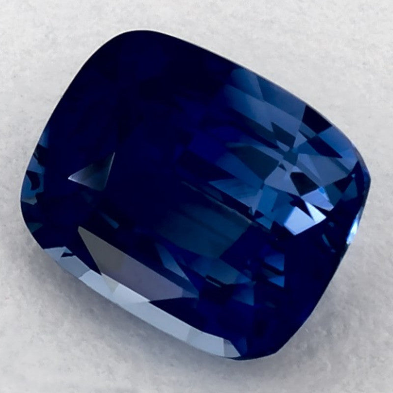 1.33 Carat Cushion Natural Blue Sapphire