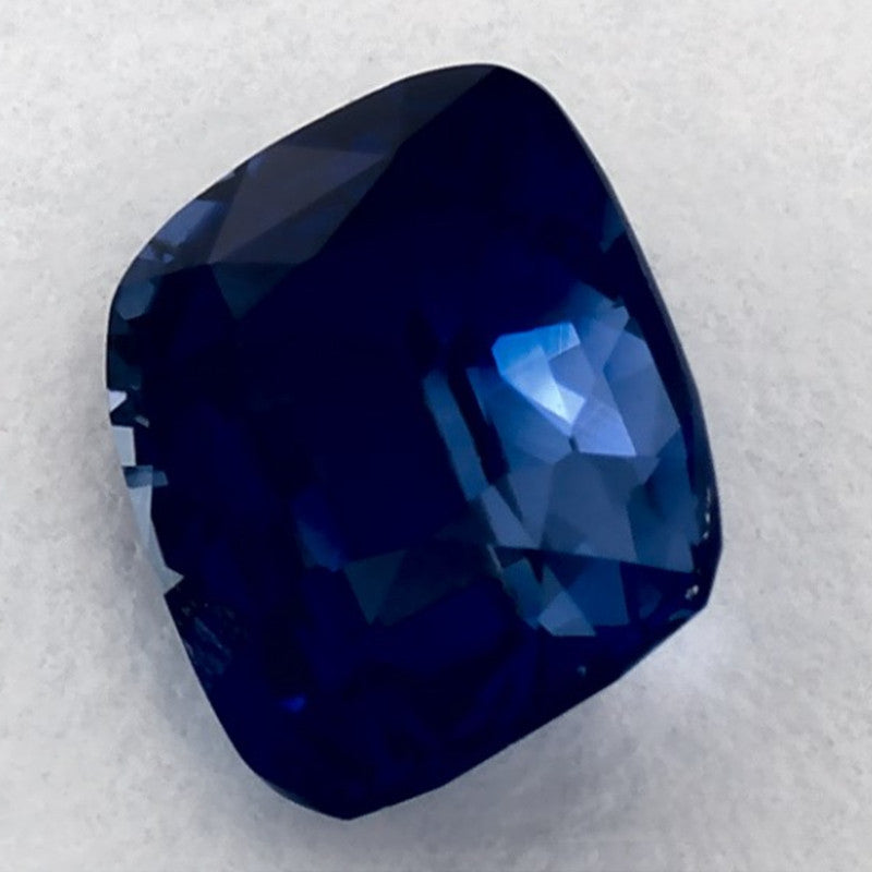 1.33 Carat Cushion Natural Blue Sapphire