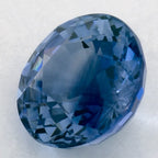 1.04 Carat Round Natural Blue Sapphire