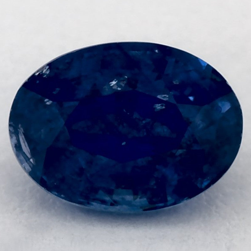 1.46 Carat Oval Natural Blue Sapphire