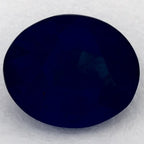 1.56 Carat Oval Natural Blue Sapphire