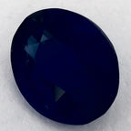 1.56 Carat Oval Natural Blue Sapphire
