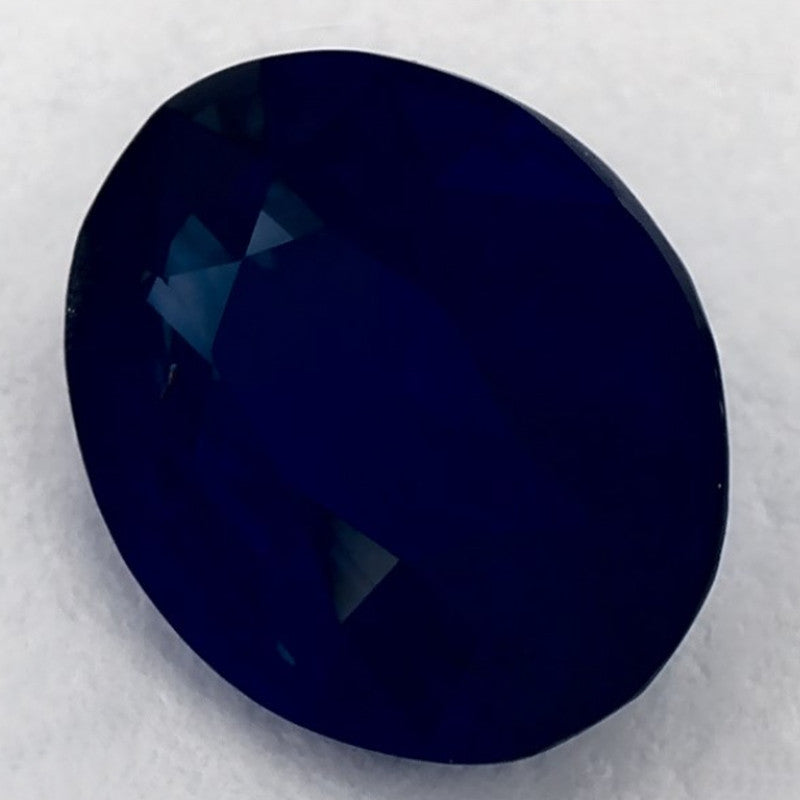 1.56 Carat Oval Natural Blue Sapphire