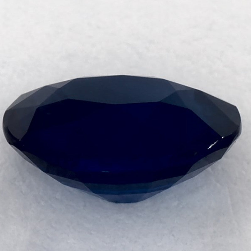 1.56 Carat Oval Natural Blue Sapphire
