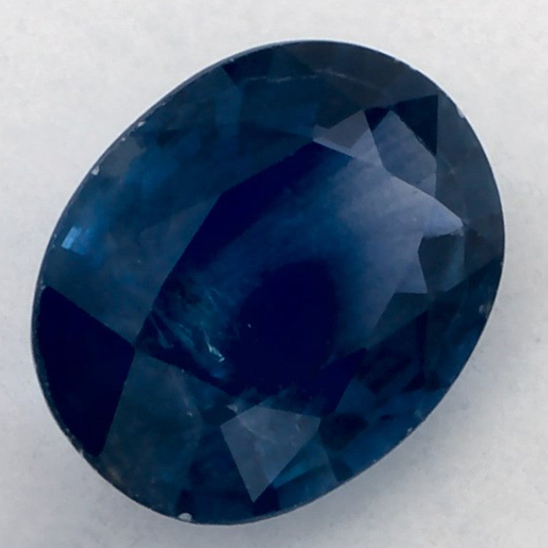 1.40 Carat Oval Natural Blue Sapphire
