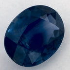 1.40 Carat Oval Natural Blue Sapphire