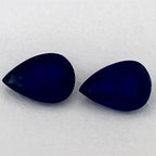 1.26 Total Carat Weight Pear Natural Blue Sapphire