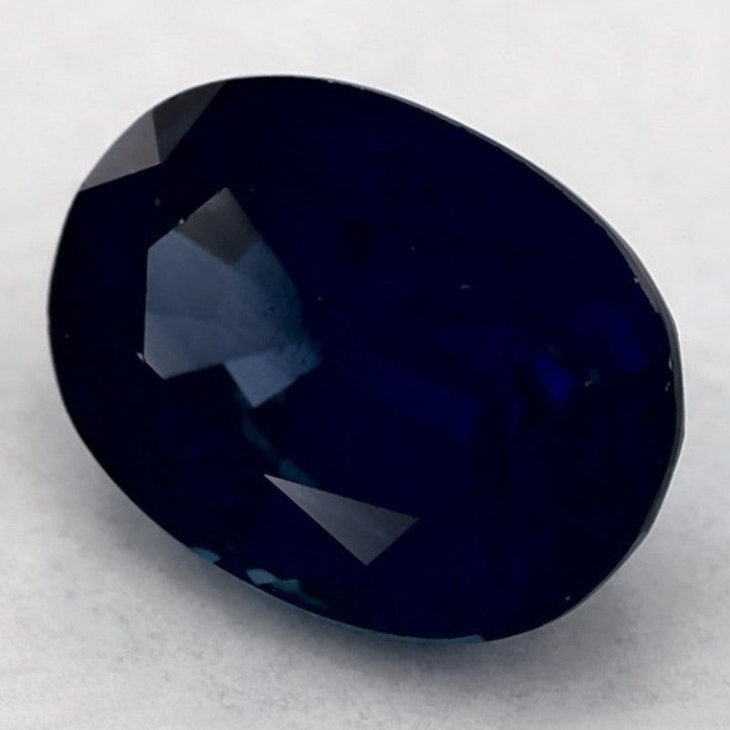 1.46 Carat Oval Natural Blue Sapphire
