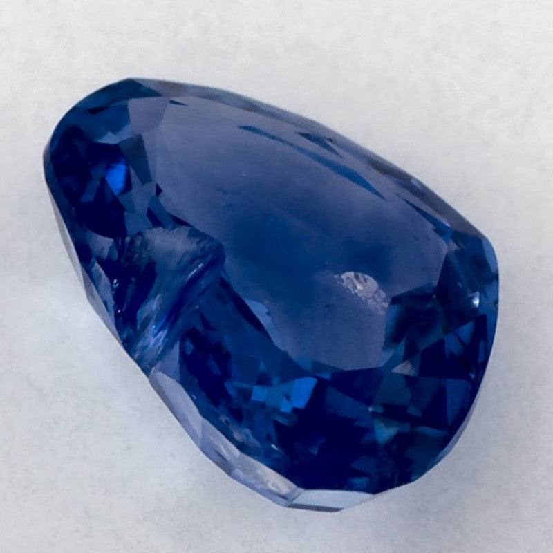 1.40 Carat Heart Natural Blue Sapphire