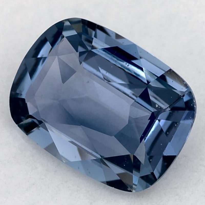 2.72 Carat Cushion Natural Blue Sapphire