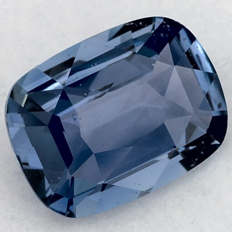 2.72 Carat Cushion Natural Blue Sapphire