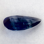 1.57 Carat Pear Natural Blue Sapphire