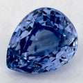 1.78 Carat Pear Natural Blue Sapphire