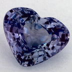 3.43 Carat Heart Natural Blue Sapphire
