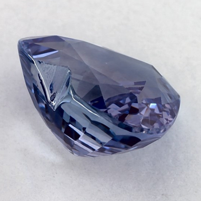 3.43 Carat Heart Natural Blue Sapphire