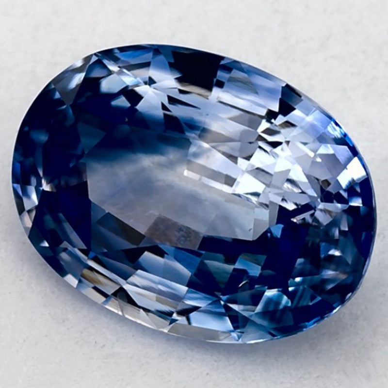 2.08 Carat Oval Natural Blue Sapphire