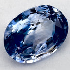 2.08 Carat Oval Natural Blue Sapphire