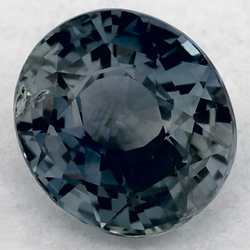 1.68 Carat Oval Natural Blue Sapphire