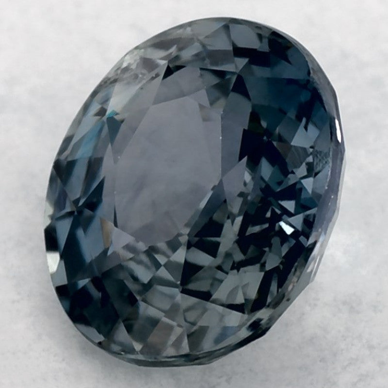 1.68 Carat Oval Natural Blue Sapphire