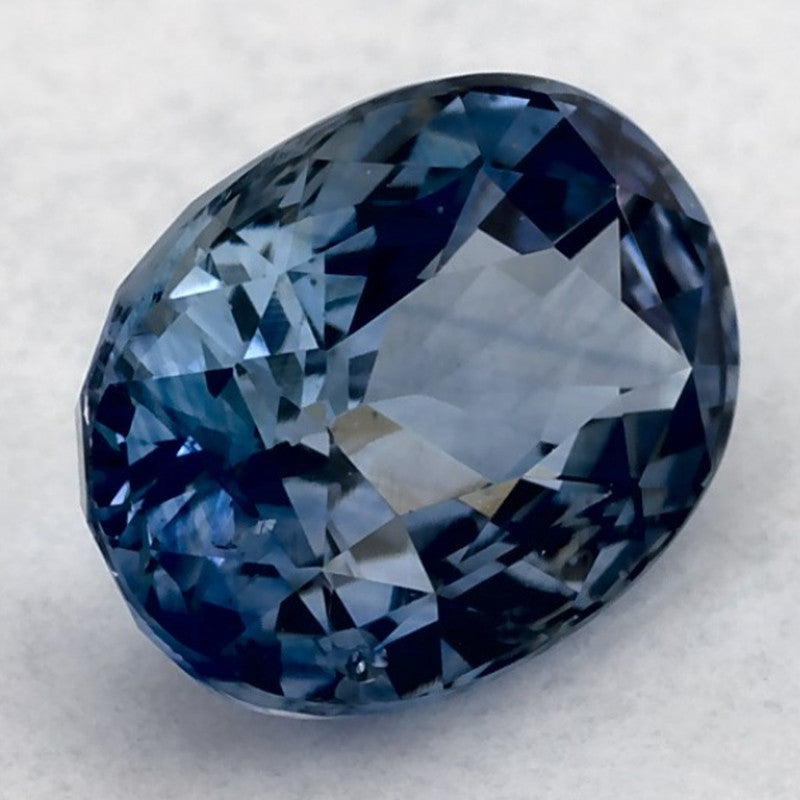 1.80 Carat Oval Natural Blue Sapphire