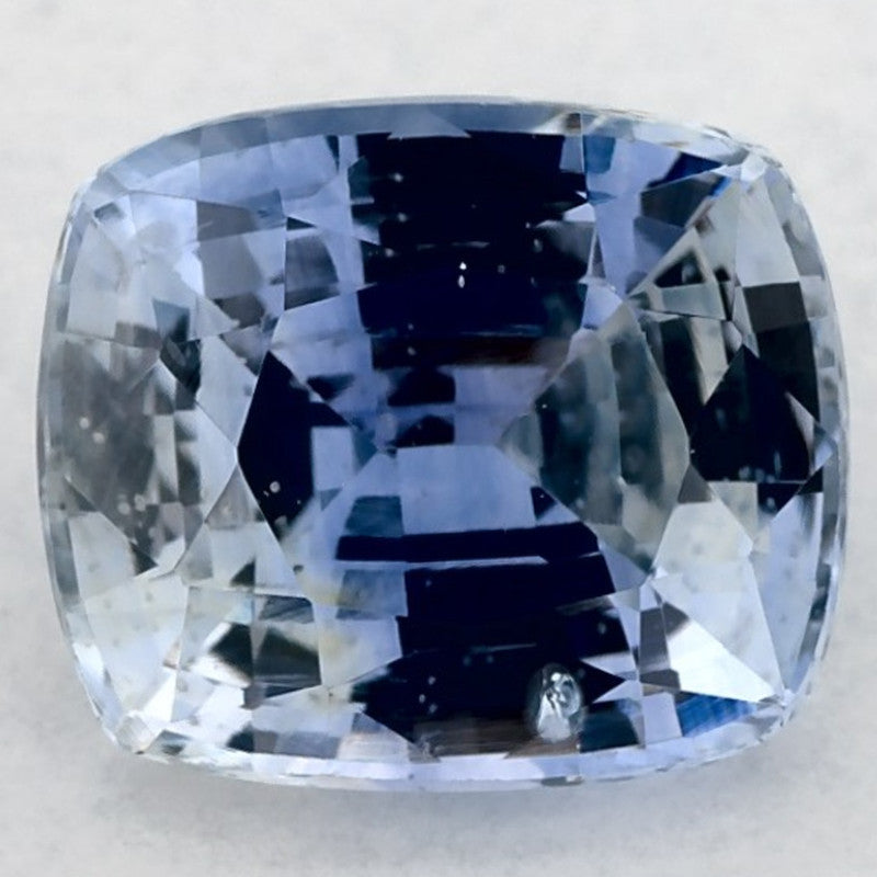 2.80 Carat Cushion Natural Blue Sapphire