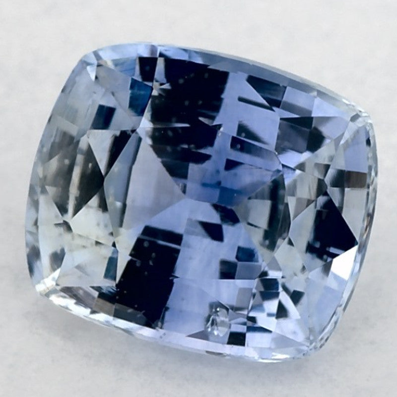 2.80 Carat Cushion Natural Blue Sapphire