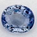 2.09 Carat Oval Natural Blue Sapphire