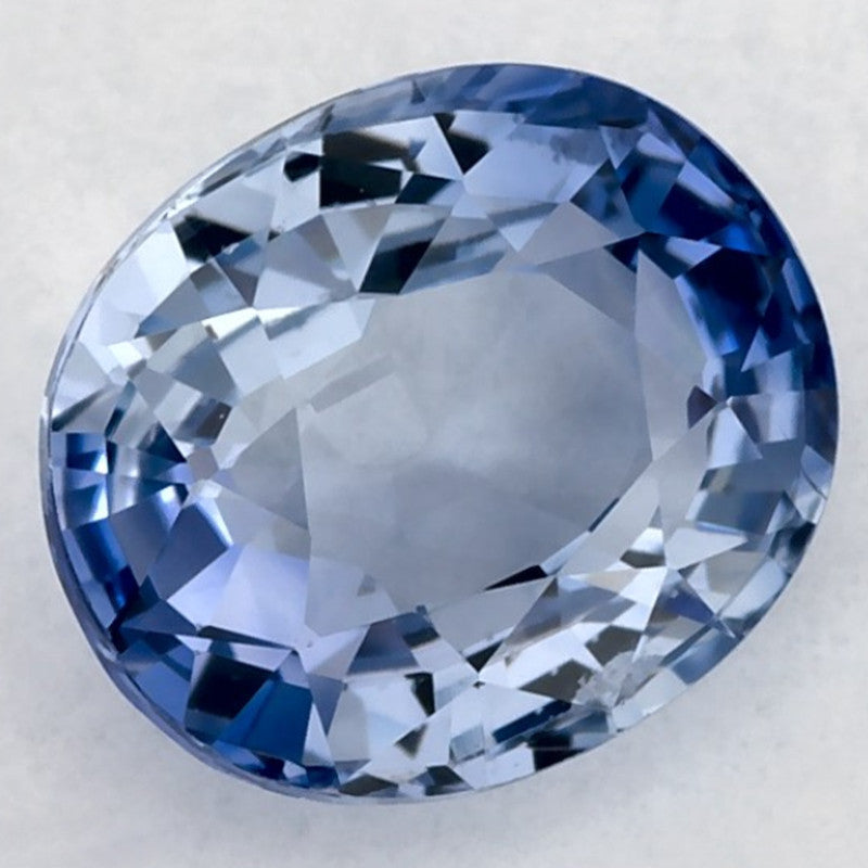 2.09 Carat Oval Natural Blue Sapphire
