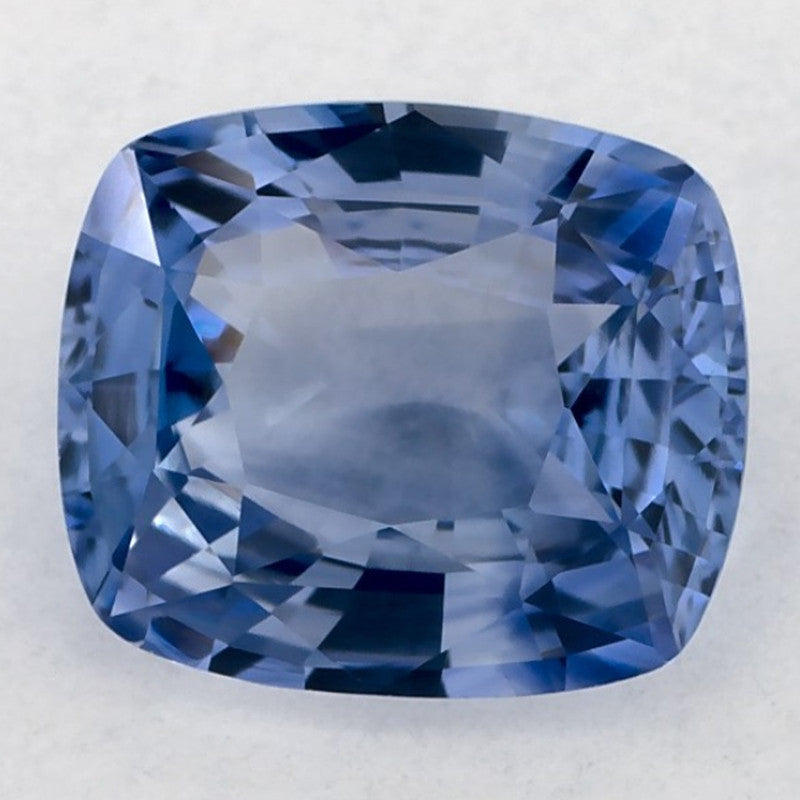 2.00 Carat Cushion Natural Blue Sapphire