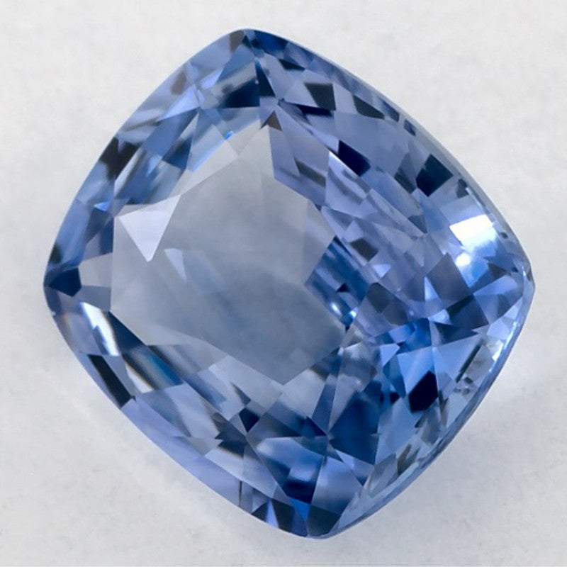 2.00 Carat Cushion Natural Blue Sapphire