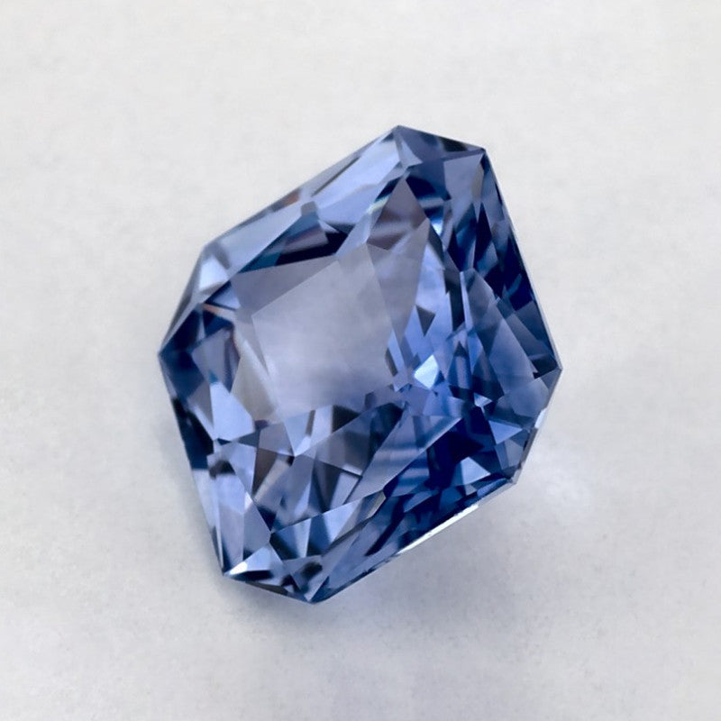 1.73 Carat Radiant Natural Blue Sapphire