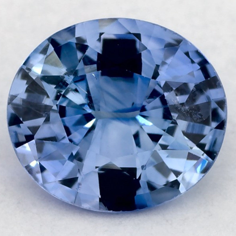 1.60 Carat Oval Natural Blue Sapphire