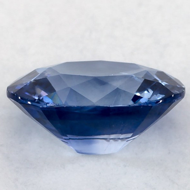 1.60 Carat Oval Natural Blue Sapphire
