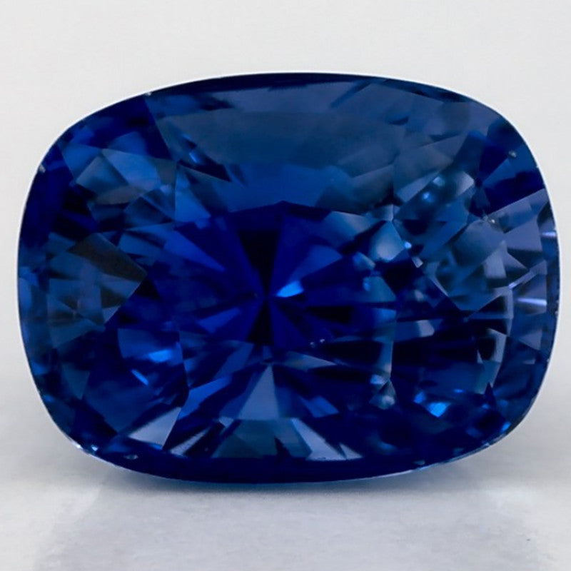 3.90 Carat Cushion Natural Blue Sapphire