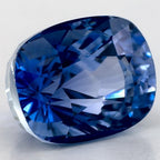 3.90 Carat Cushion Natural Blue Sapphire