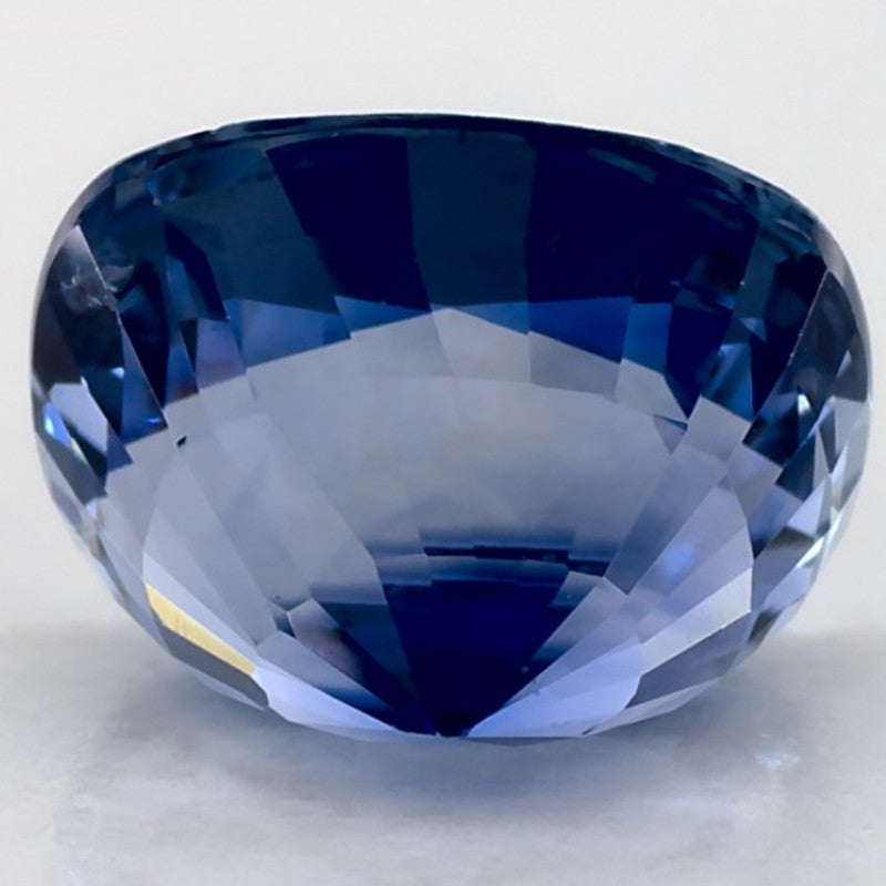3.90 Carat Cushion Natural Blue Sapphire