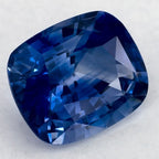 2.21 Carat Cushion Natural Blue Sapphire