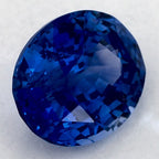 1.69 Carat Oval Natural Blue Sapphire
