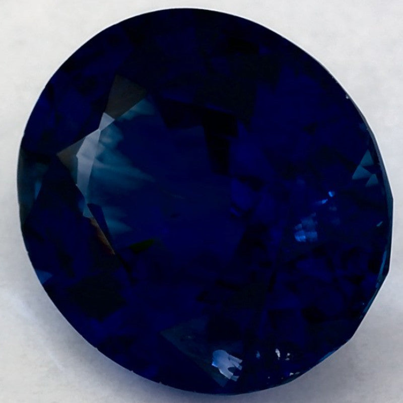 3.28 Carat Oval Natural Blue Sapphire