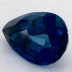 2.01 Carat Pear Natural Blue Sapphire