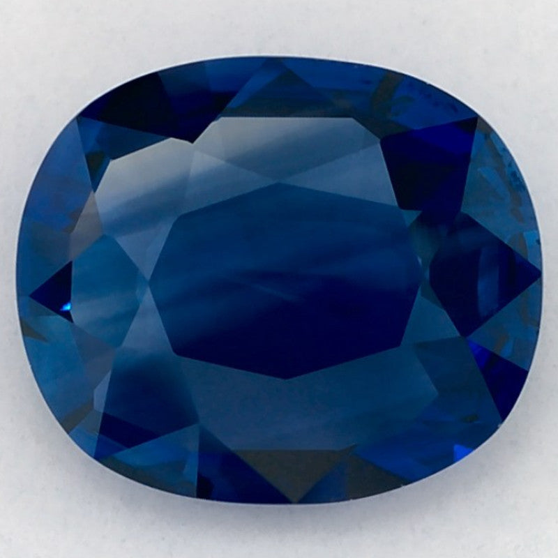 1.82 Carat Cushion Natural Blue Sapphire
