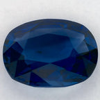 1.82 Carat Cushion Natural Blue Sapphire