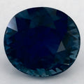 1.82 Carat Oval Natural Blue Sapphire