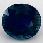 1.82 Carat Oval Natural Blue Sapphire