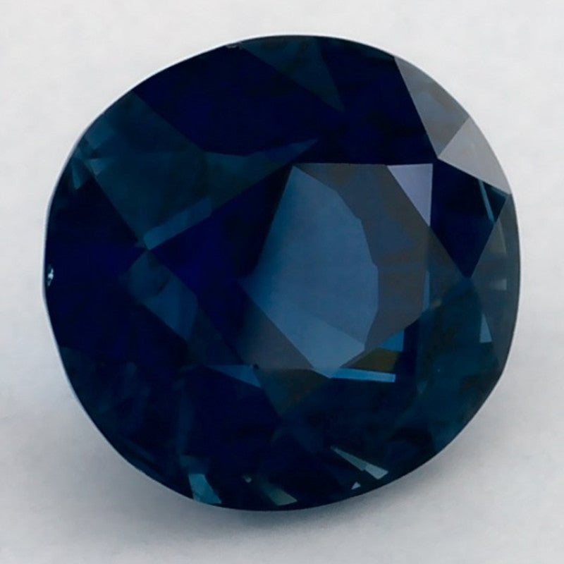 1.82 Carat Oval Natural Blue Sapphire
