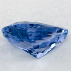 2.00 Carat Pear Natural Blue Sapphire