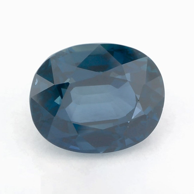 2.07 Carat Oval Natural Blue Sapphire