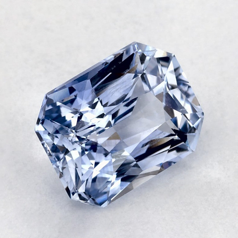 2.55 Carat Radiant Natural Blue Sapphire